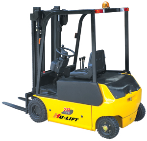 無錫虎力2噸四輪電動(dòng)平衡重叉車 CPD20
